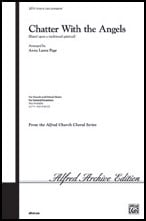 Chatter with the Angels Unison/Two-Part choral sheet music cover Thumbnail